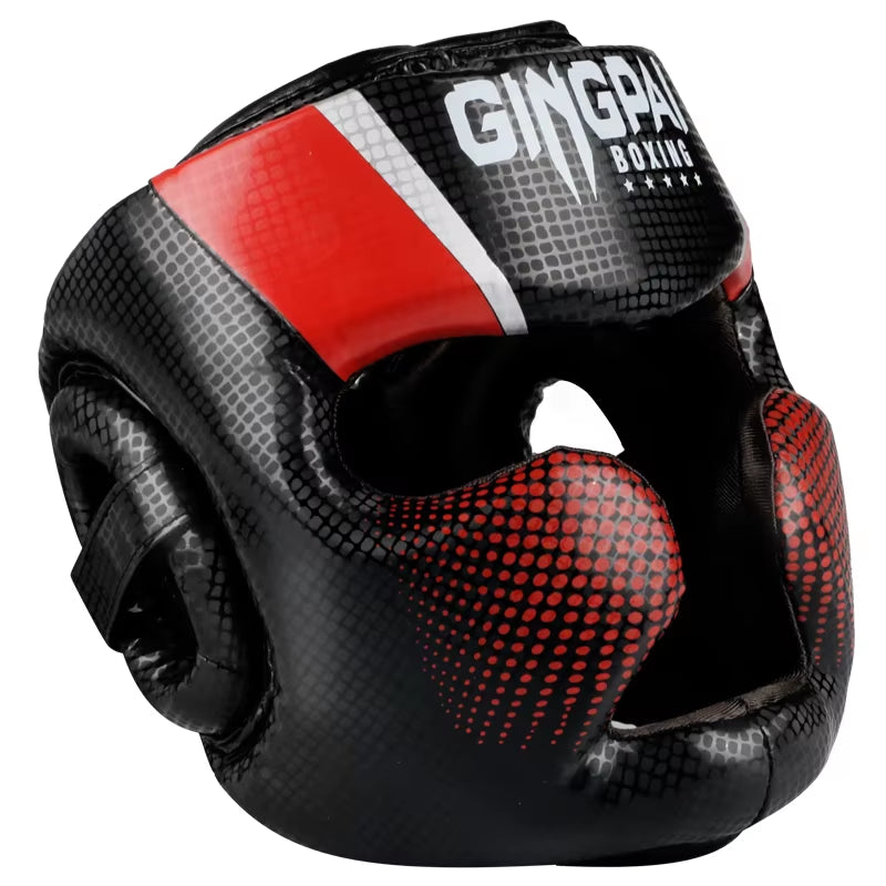 2020 Professional Adult Men Women Kick Boxing Sanda MMA Head Protector MMA Helmet Muay Thai Boxing Taekwondo Karate Guard Head