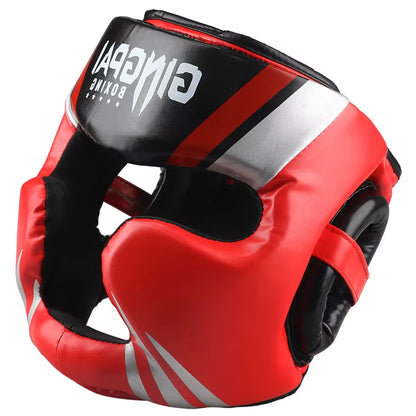 2020 Professional Adult Men Women Kick Boxing Sanda MMA Head Protector MMA Helmet Muay Thai Boxing Taekwondo Karate Guard Head