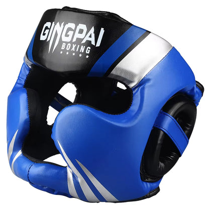 2020 Professional Adult Men Women Kick Boxing Sanda MMA Head Protector MMA Helmet Muay Thai Boxing Taekwondo Karate Guard Head