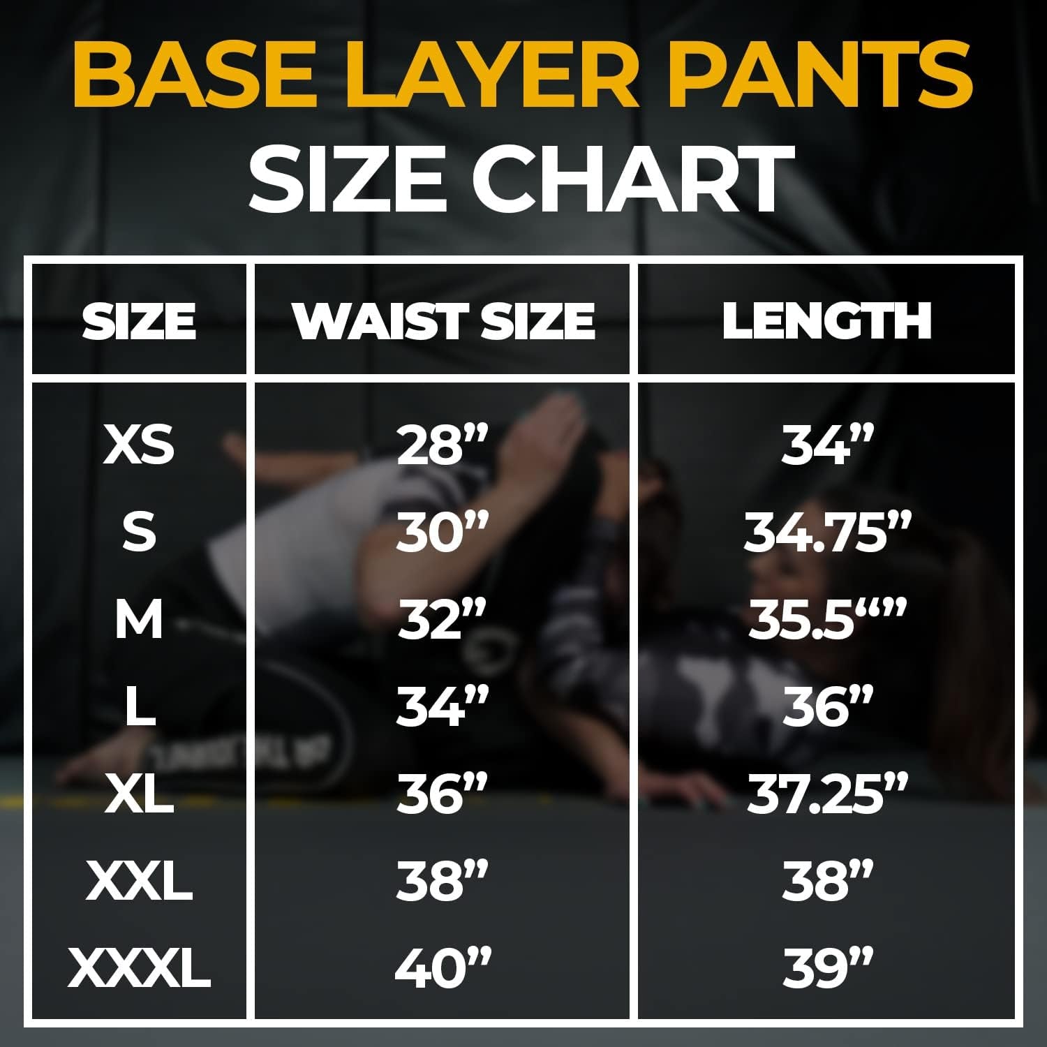 Jiu Jitsu Spats - Base Layer for Gi and No-Gi Grappling - Martial Arts Pants