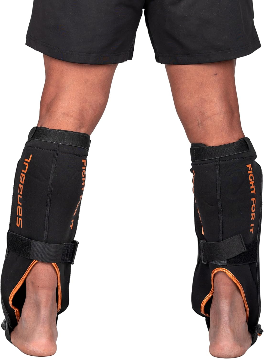 Essential Hybrid Sleeve Kickboxing Shin Guards for MMA Shin Guards Muay Thai Shinguards