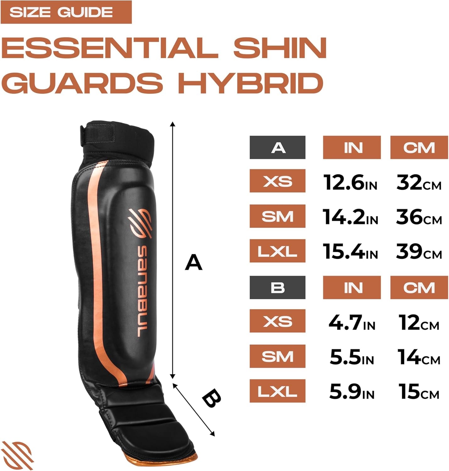 Essential Hybrid Sleeve Kickboxing Shin Guards for MMA Shin Guards Muay Thai Shinguards